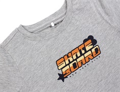 Name It grey melange skate board t-shirt